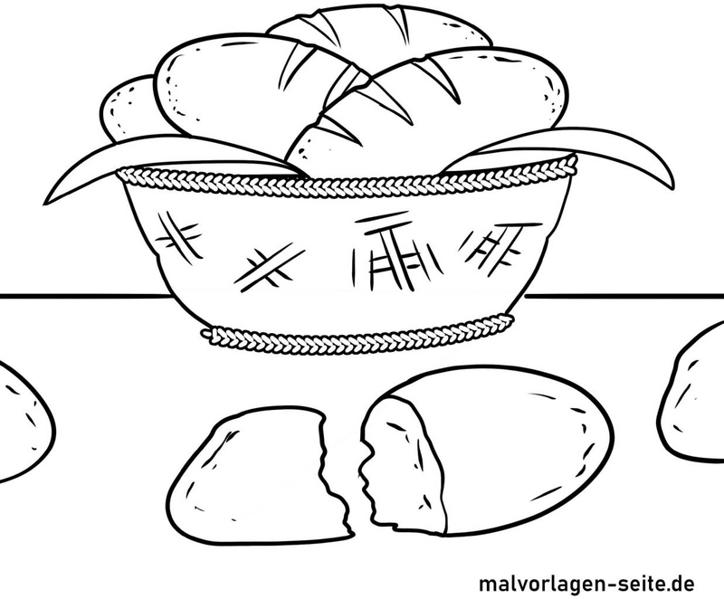malvorlage-brotkorb-voller-broetchen