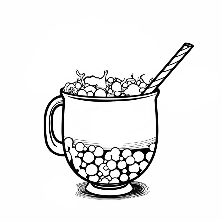 malvorlage-bubble-tea-mit-strohhalm