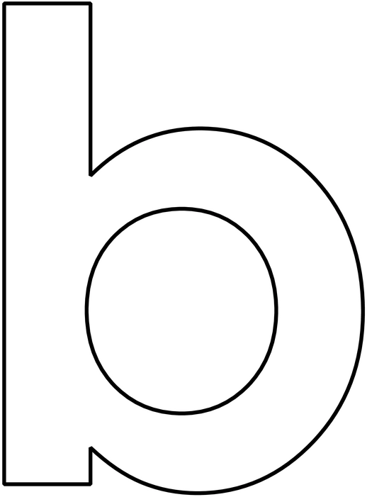 malvorlage-buchstabe-b-gross-ausmalen
