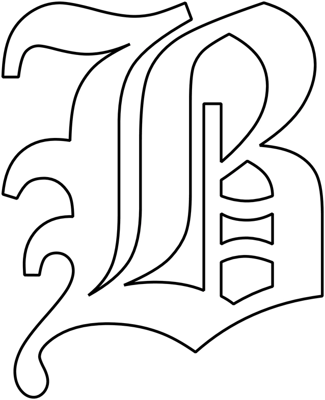 malvorlage-buchstabe-mit-verzierungen