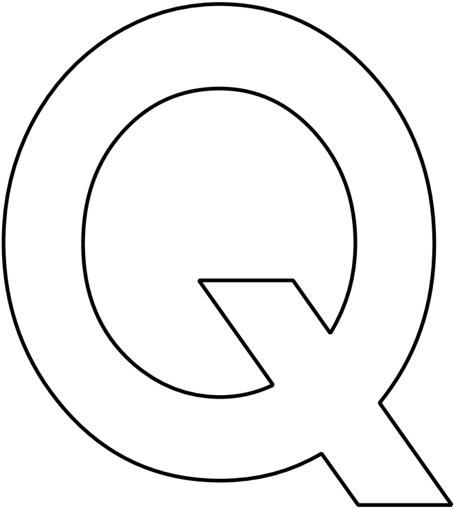 malvorlage-buchstabe-q-zum-ausmalen