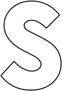 malvorlage-buchstabe-s-gross-ausmalen