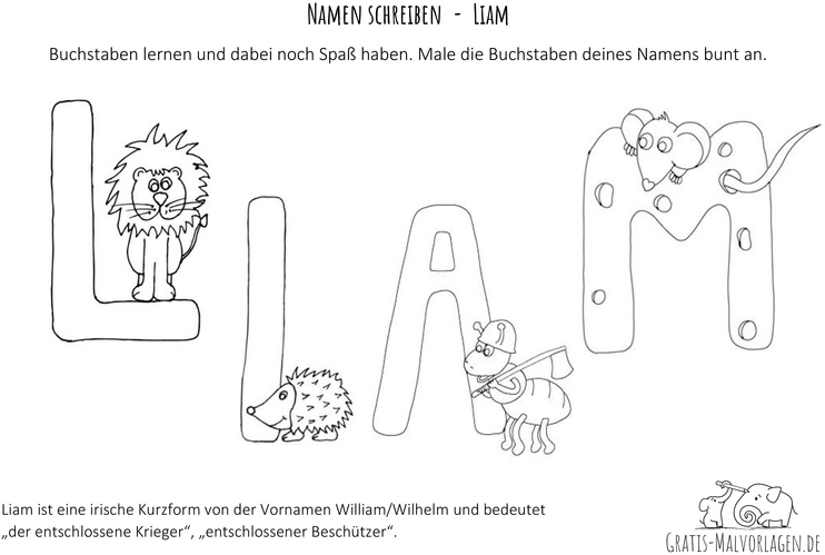 malvorlage-buchstaben-lernen-mit-tieren