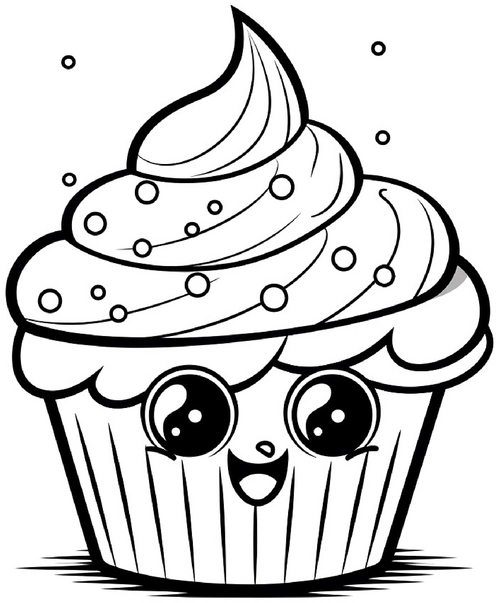 malvorlage-cupcake-mit-sahne-und-streuseln