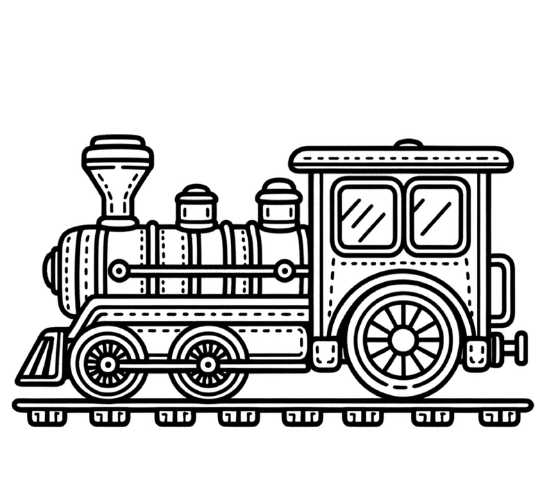 malvorlage-dampflok-zum-ausmalen