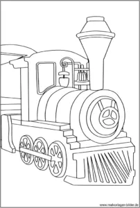 malvorlage-dampflokomotive-ausmalbild