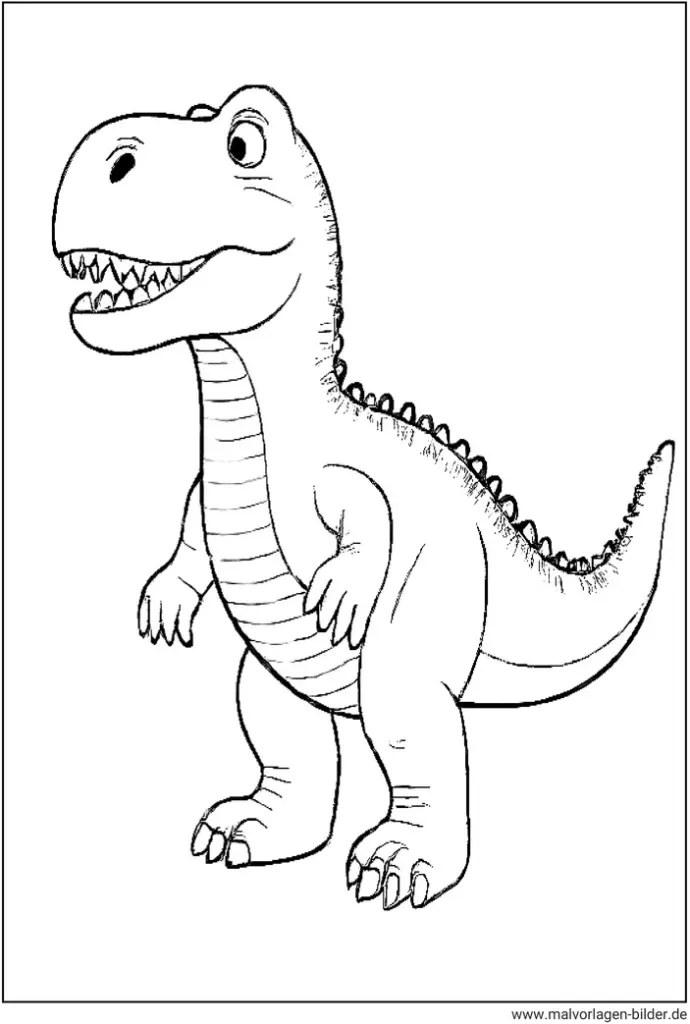 malvorlage-dinosaurier-ausmalen