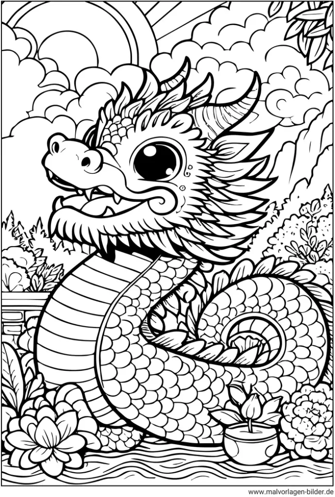 malvorlage-drache-fantastische-ausmalvorlage