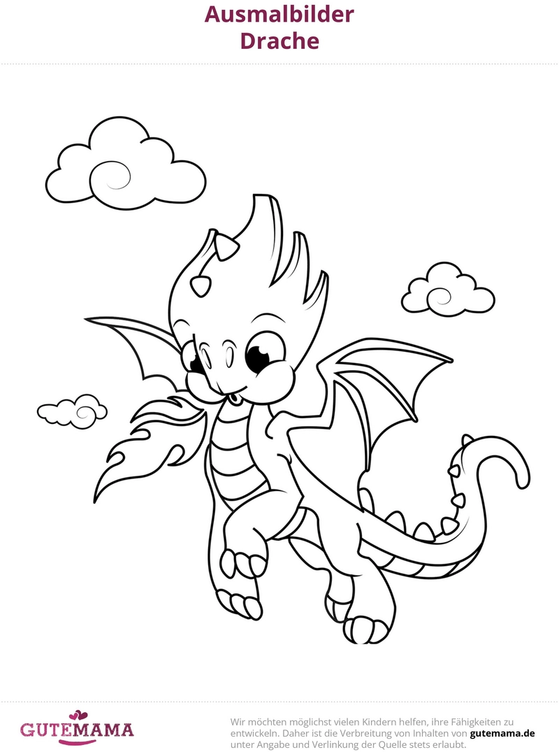 malvorlage-drache-kreativ-ausmalen