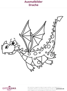 malvorlage-drachen-bunte-fluegel-ausmalen