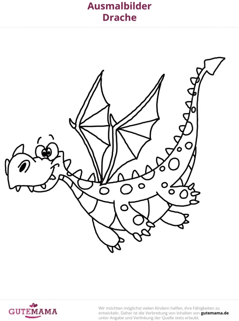 malvorlage-drachen-bunte-fluegel-ausmalen