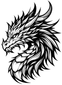 malvorlage-drachen-fuer-kreative-koepfe