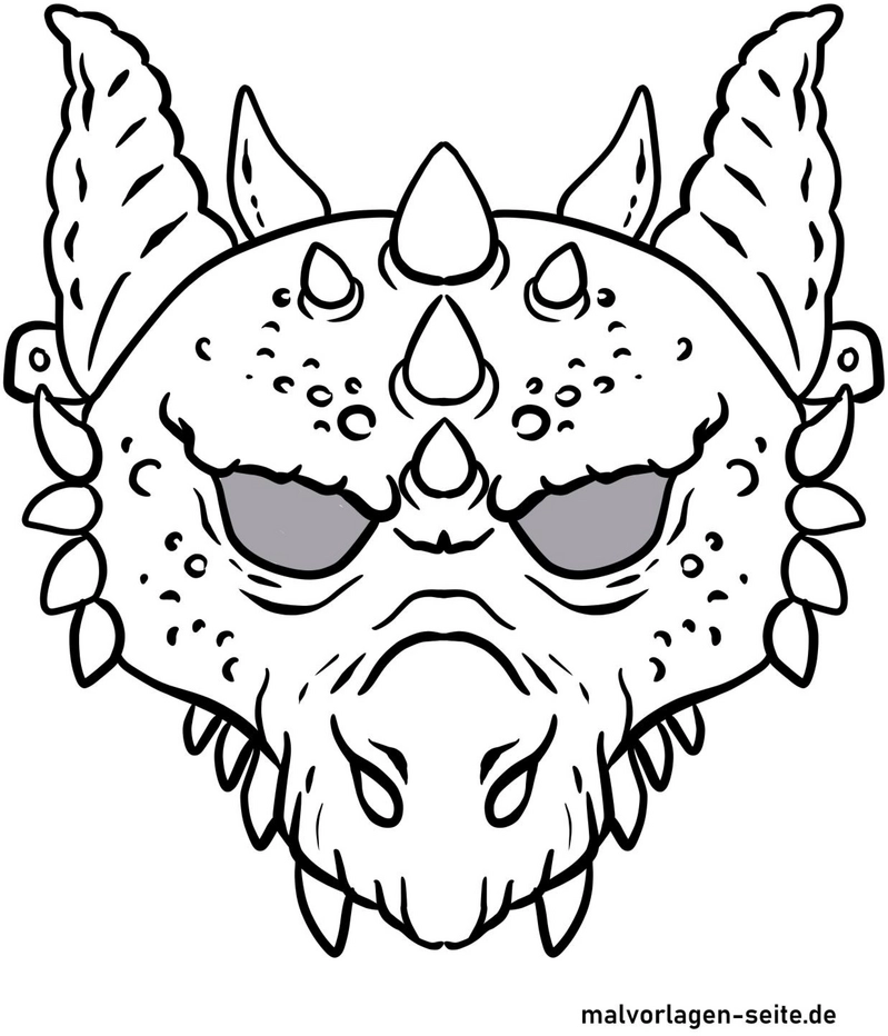 malvorlage-drachenmaske-mit-einzigartigen-details