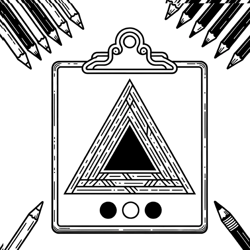 malvorlage-dreiecksmuster-kreativ-ausmalen