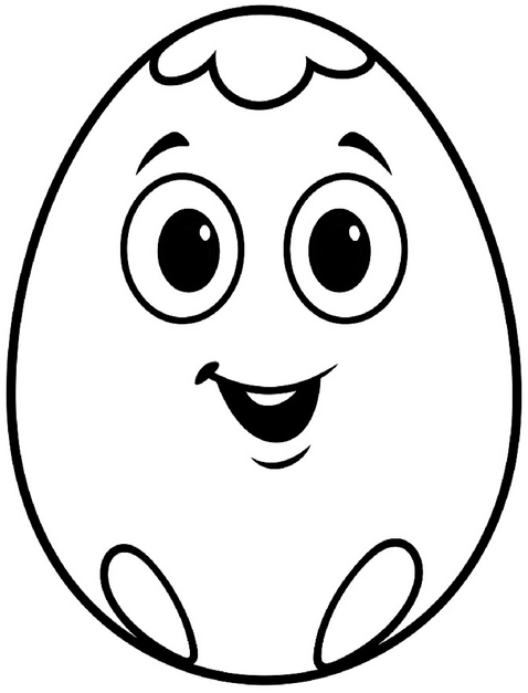 malvorlage-ei-mit-grossen-augen-und-laecheln