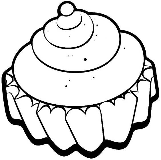 malvorlage-eines-koestlichen-cupcakes-zum-ausmalen