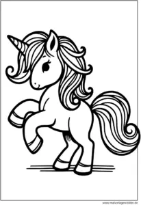 malvorlage-einhorn-ausmalen