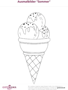 malvorlage-eis-im-waffelbecher-mit-bunten-kugeln