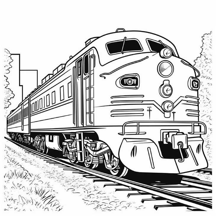 malvorlage-eisenbahn-zug-ausmalbild