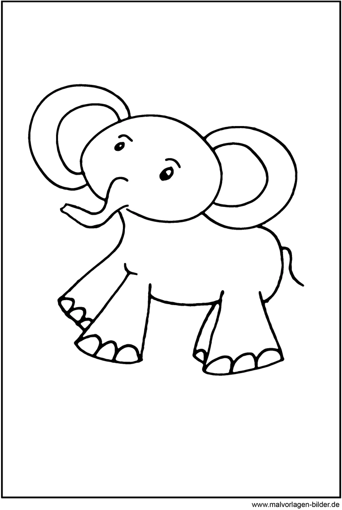 malvorlage-elefant-ausmalbild-fuer-kinder