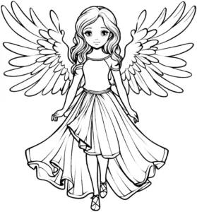 malvorlage-engelmaedchen-mit-grossen-fluegeln