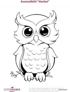 malvorlage-eule-herbst-kreativ-ausmalen