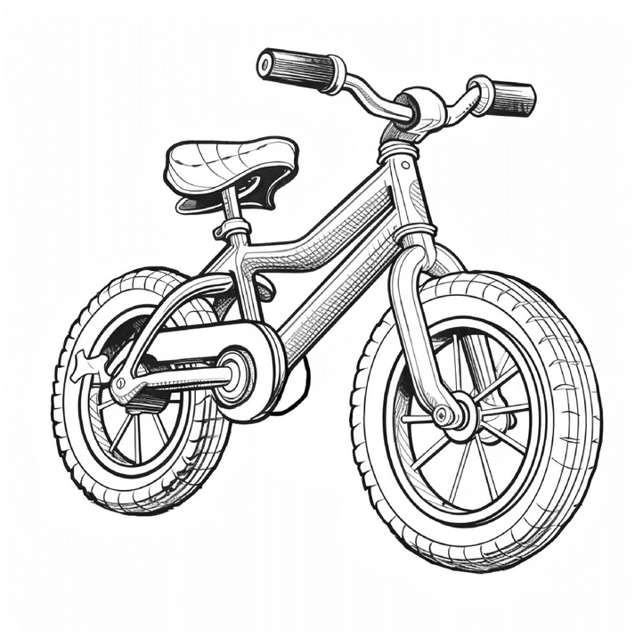 malvorlage-fahrrad-fuer-kinder-ausmalen