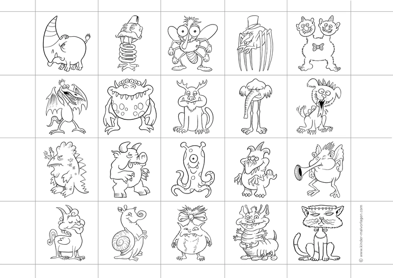 malvorlage-fantasievolle-kreaturen-und-figuren