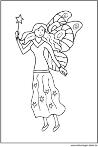 malvorlage-fee-mit-schmetterlingsfluegeln-zum-ausmalen