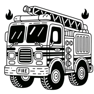 malvorlage-feuerwehrwagen-ausmalbilder-kostenlos