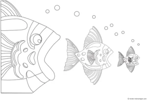 malvorlage-fische-blubbernde-luftblasen
