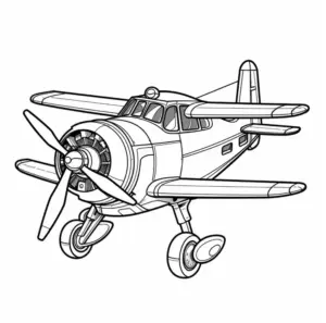 malvorlage-flugzeug-fuer-kinder-ausmalen