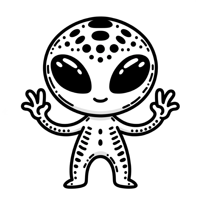 malvorlage-freundlicher-alien-kreativ-ausmalen