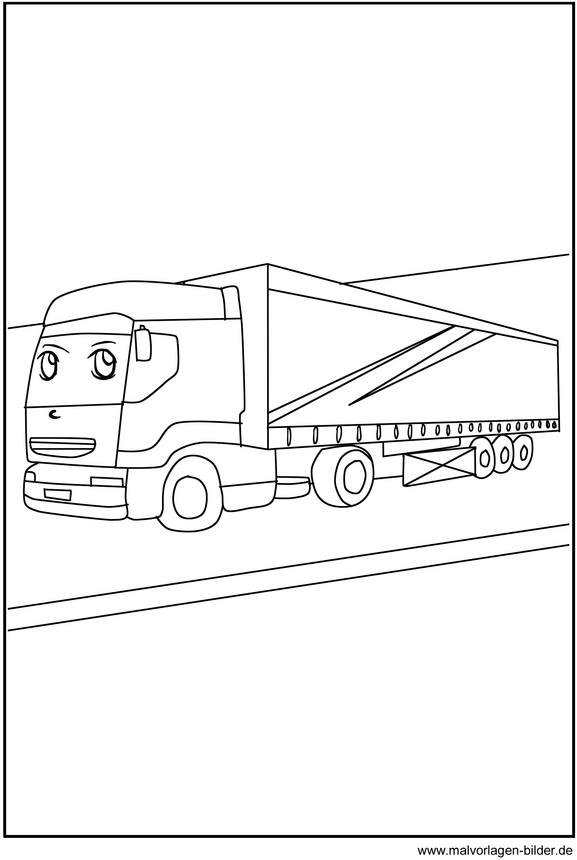 malvorlage-freundlicher-lastwagen-zum-ausmalen
