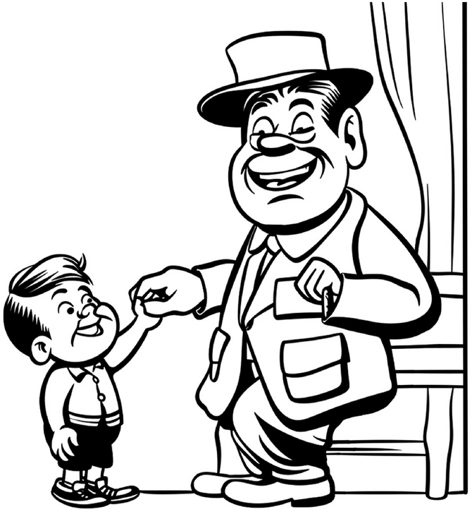 malvorlage-freundschaft-mann-kind