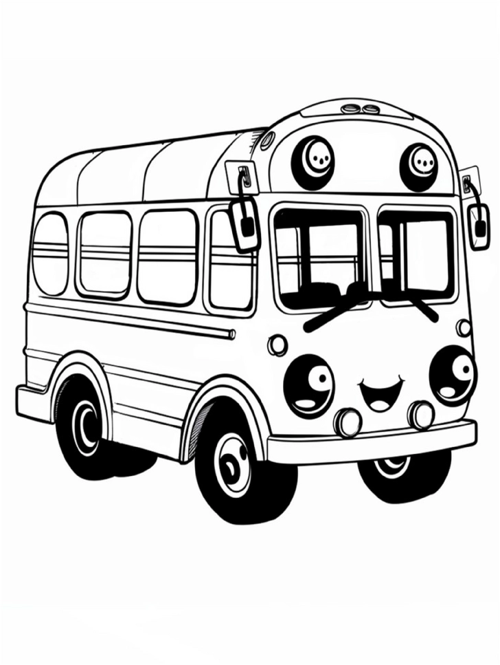 malvorlage-froehlicher-bus-mit-laechelndem-gesicht