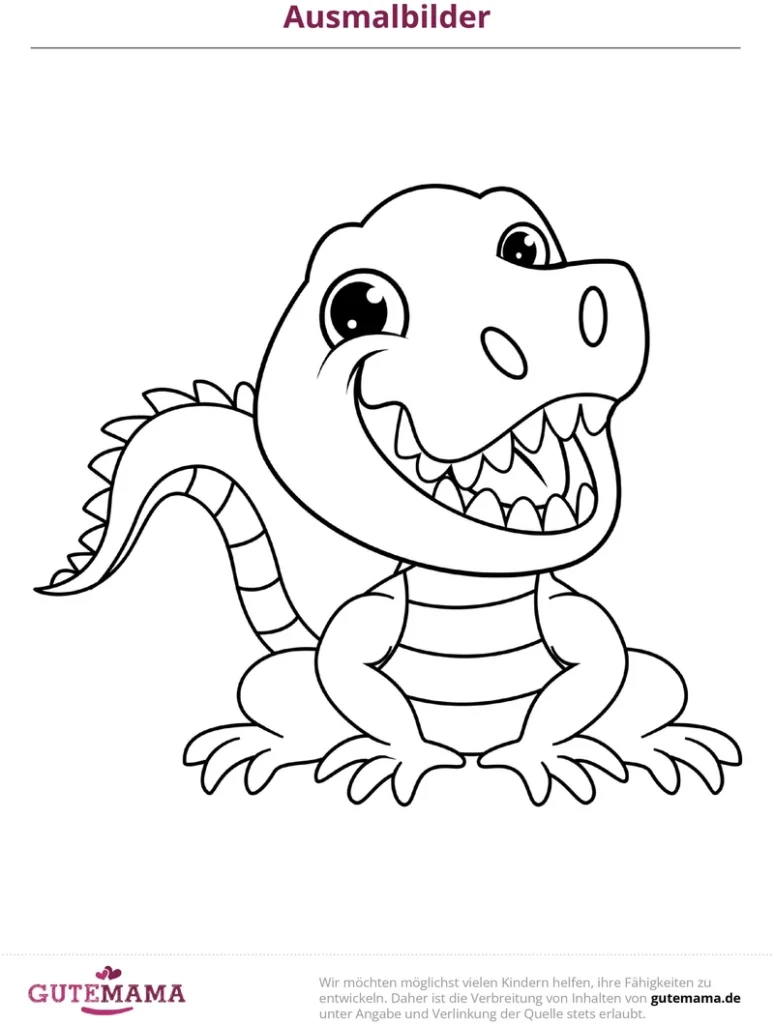 malvorlage-froehlicher-dinosaurier-fuer-kinder