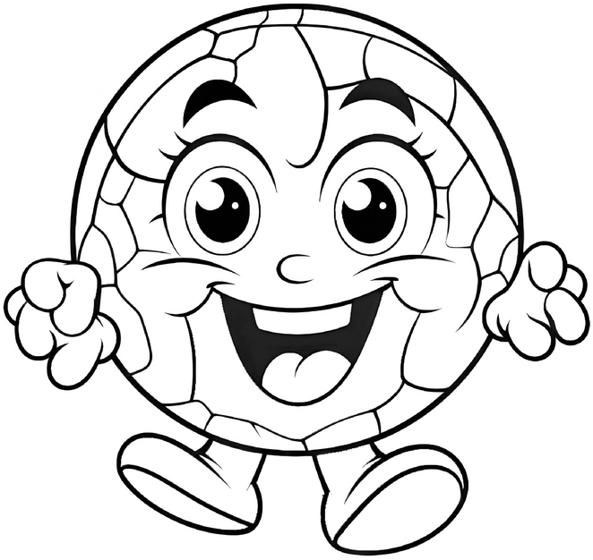 malvorlage-froehlicher-huepfender-basketball