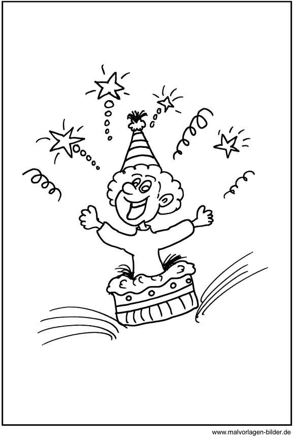 malvorlage-froehliches-kind-im-geschenkkarton