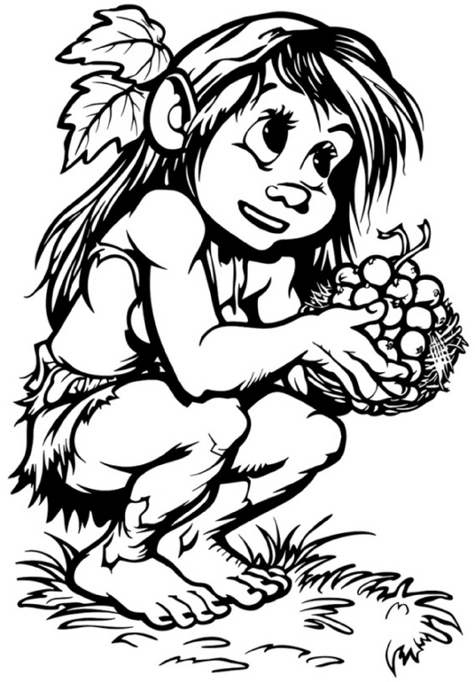 malvorlage-fruechte-steinzeitmaedchen
