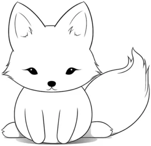 malvorlage-fuchs-ausmalbild-kreativ-gestalten