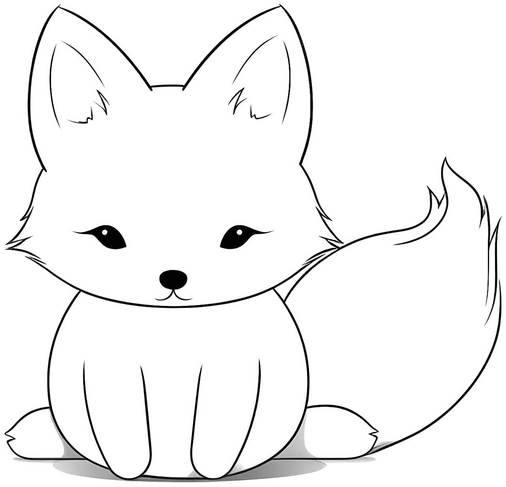 malvorlage-fuchs-ausmalbild-kreativ-gestalten