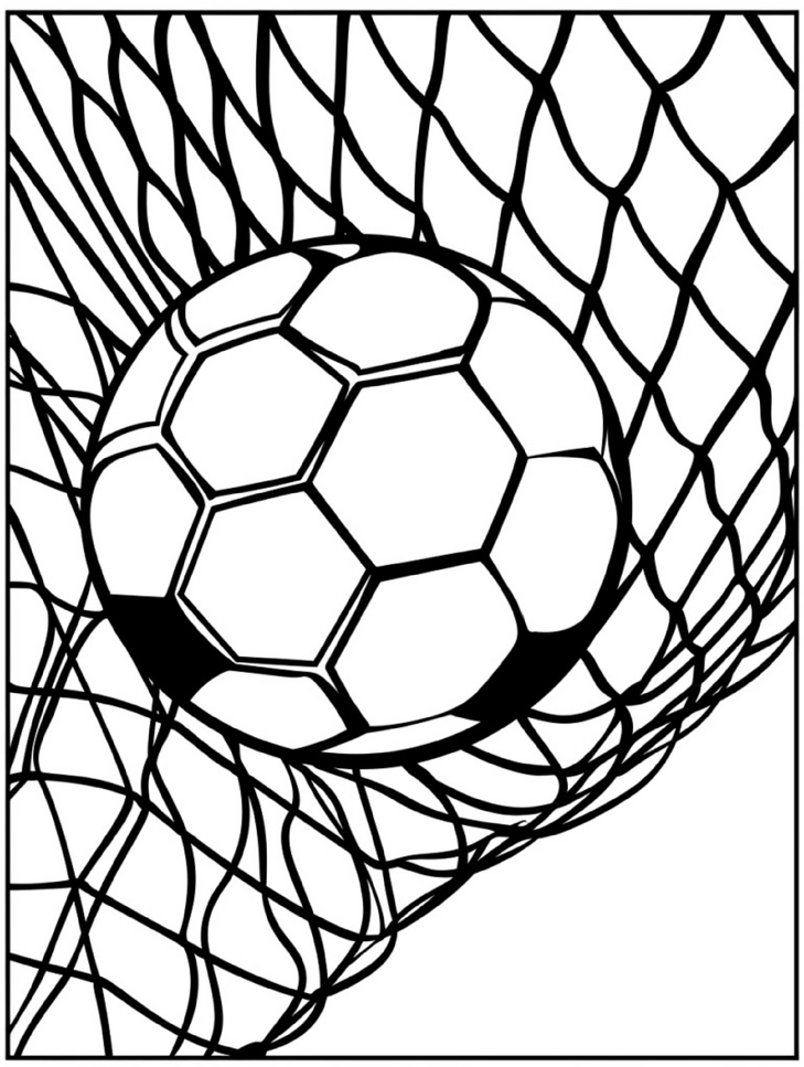 malvorlage-fussball-im-netz-ausmalen