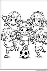 malvorlage-fussball-kinder-feiern-sieg