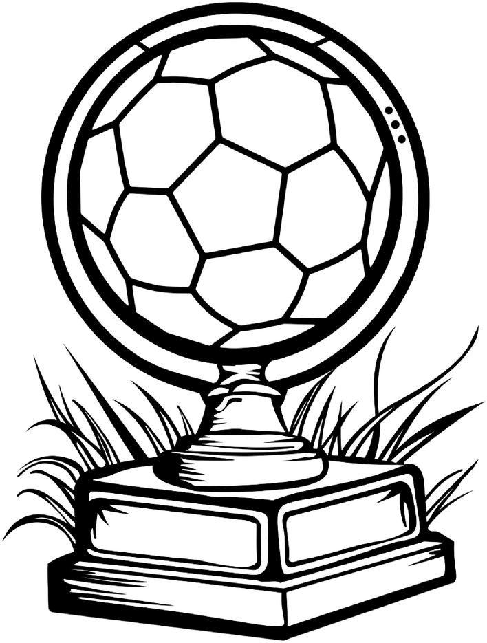 malvorlage-fussball-pokal-mit-gras