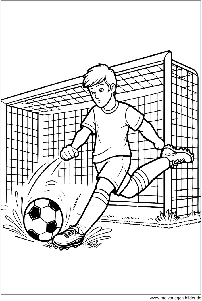 malvorlage-fussballspielender-junge