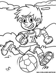 malvorlage-fussballspieler-junge-ausmalen