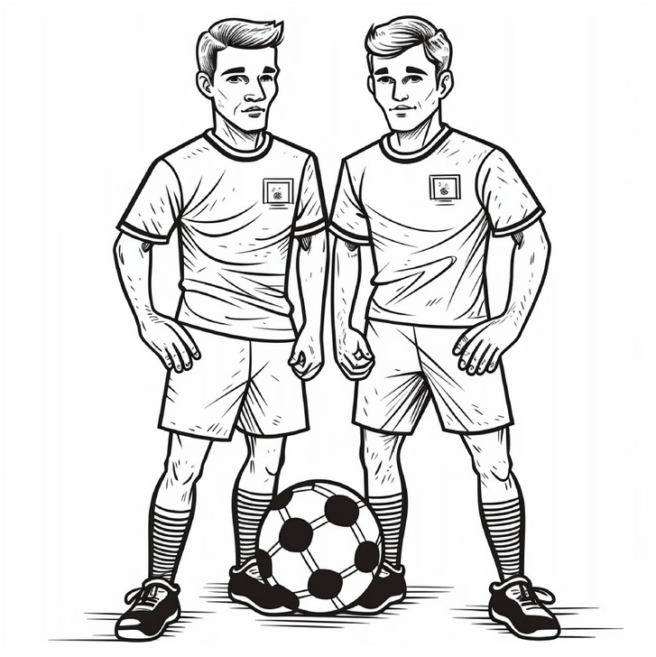 malvorlage-fussballspieler-mit-ball