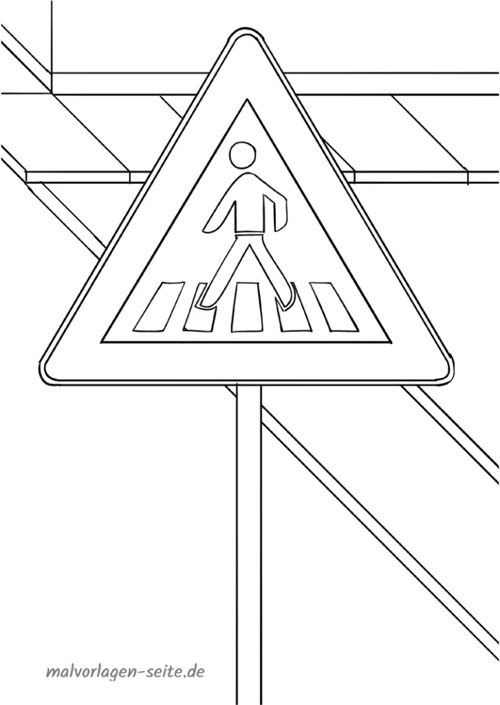 malvorlage-fussgaengerueberweg-ausmalen