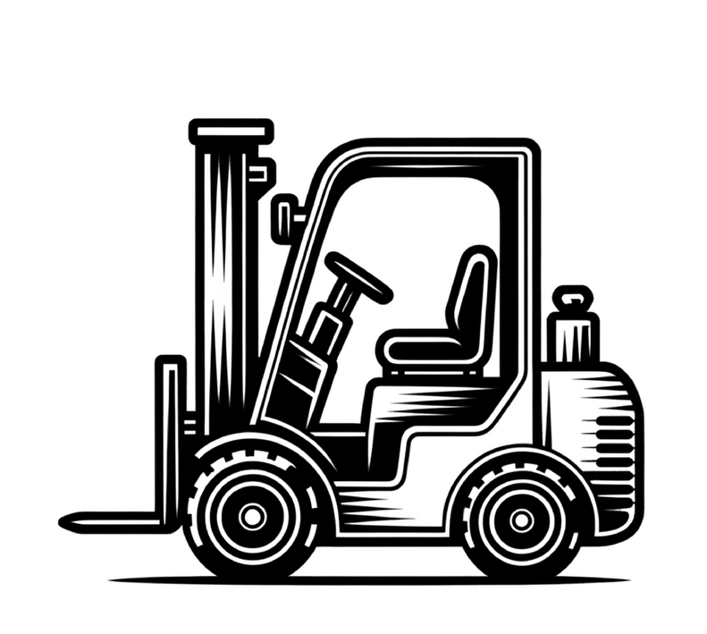 malvorlage-gabelstapler-fuer-kreative-kinder